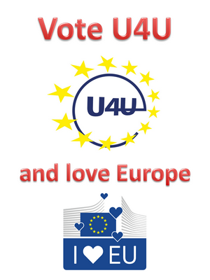 Vote U4U and love Europe